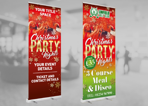 Christmas Roller Banners