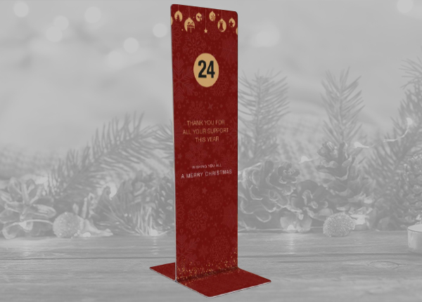 Christmas Table Numbers & Menu Holders