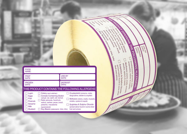 Allergen Label