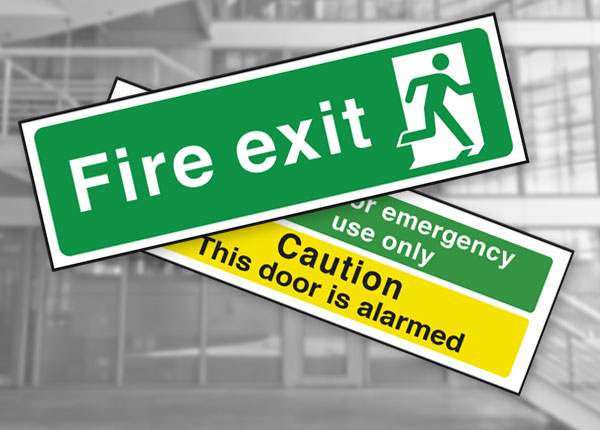 British Standard Fire Exit