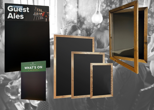 Interior Wall Mounted & Freestanding Chalkboards