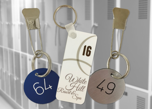 Locker Numbers and Key Fobs