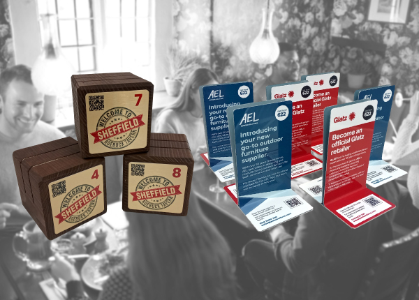Personalised Menu Holders