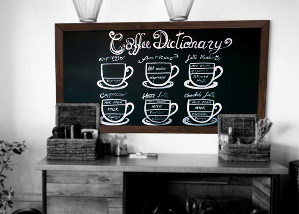 Interior Wall Mounted Chalkboards