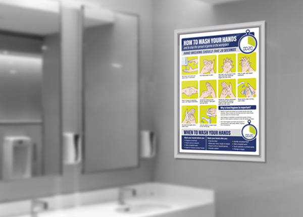 Wash Hands Signs & Posters