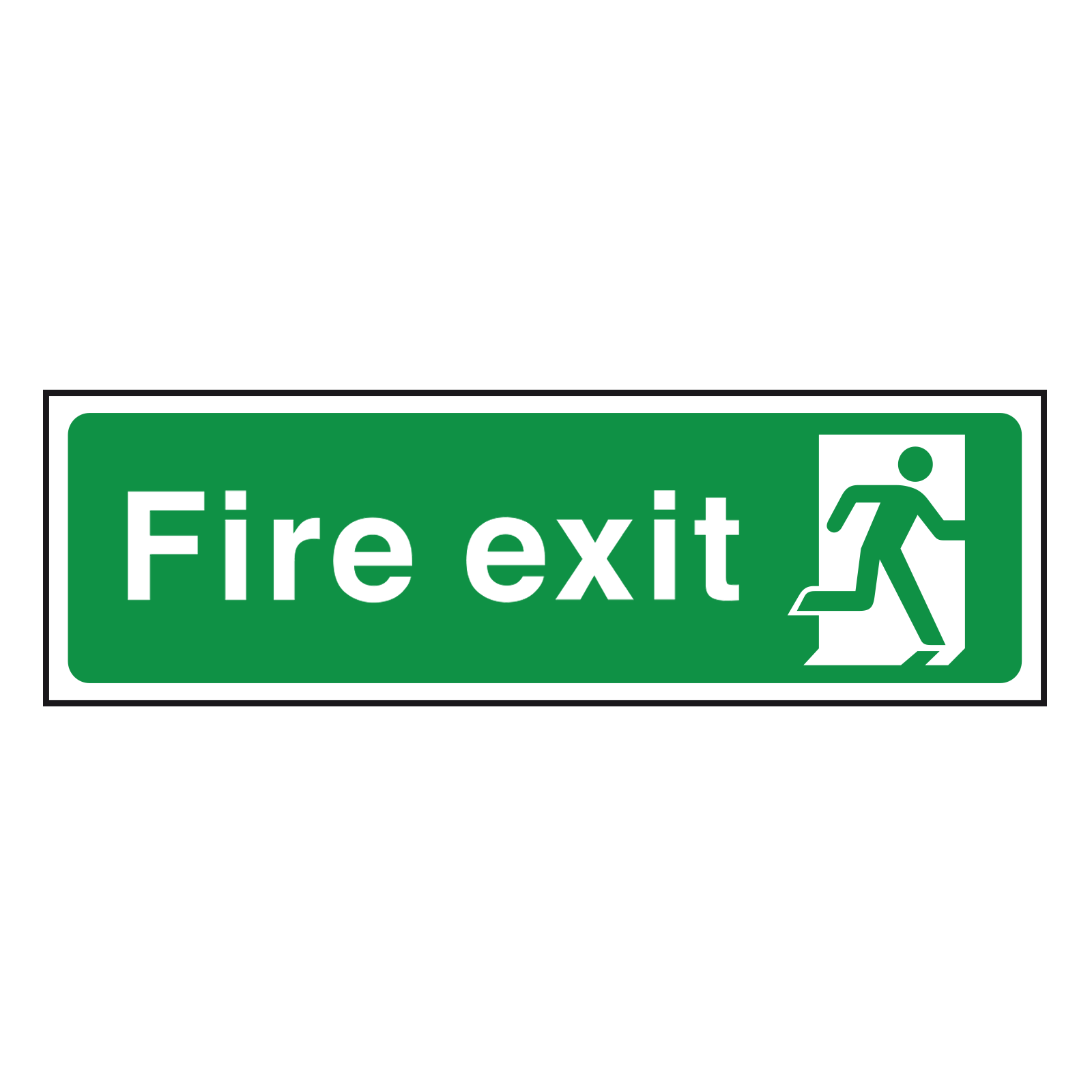 Final Exit - British Standard Fire Exit Sign - Bundle Pack