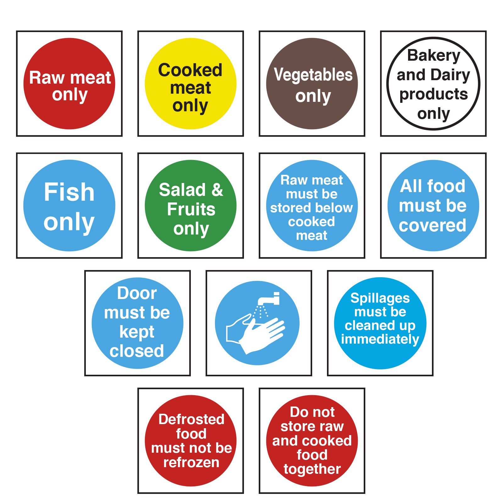Printable Food Safety Signs Prntbl concejomunicipaldechinu gov co