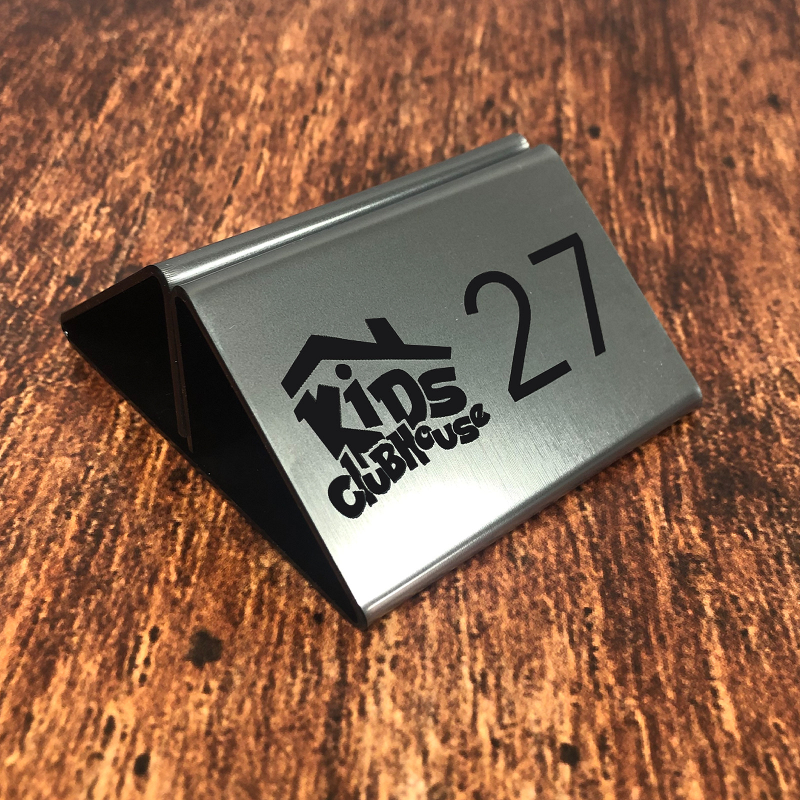 Personalised Metal Menu Holders Personalised Menu Holders