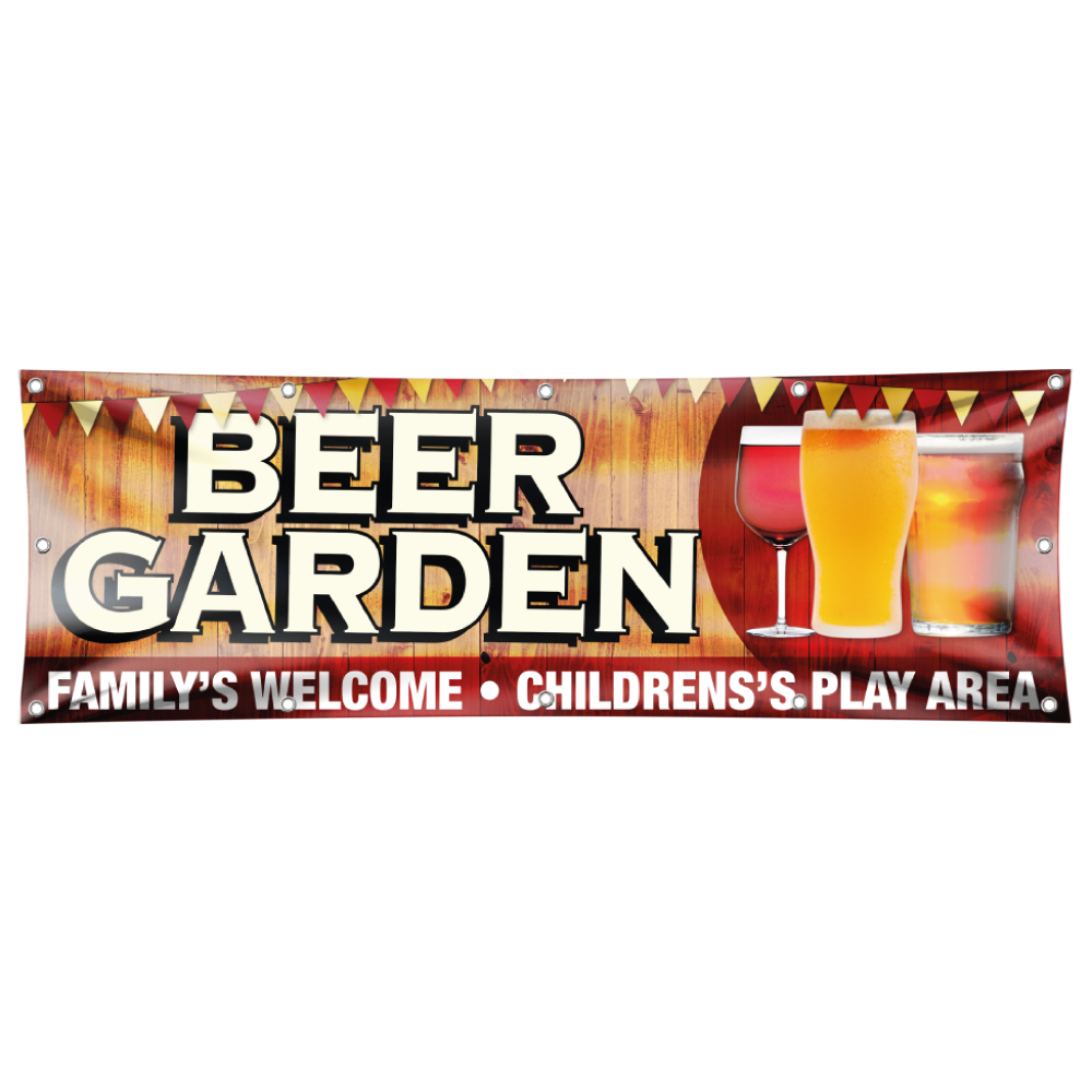 Beer Garden Pub Banner