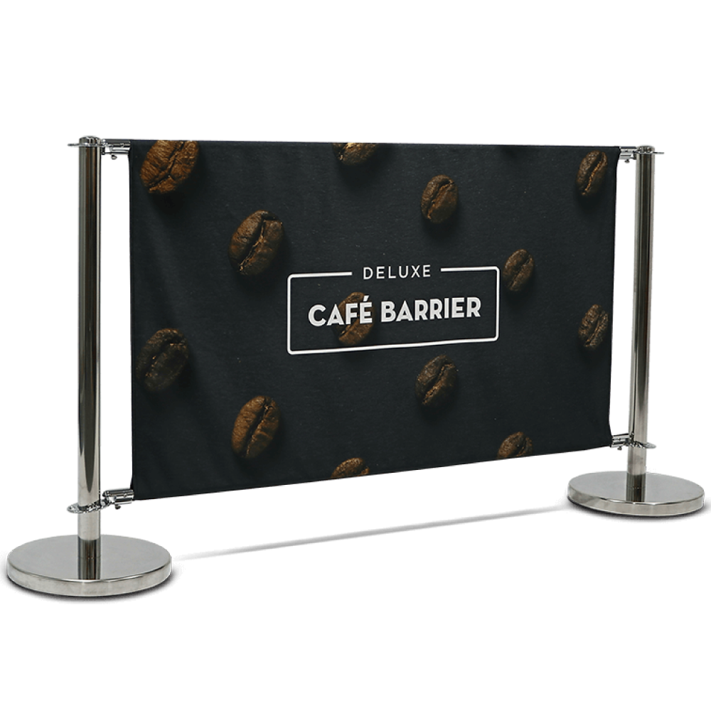 Deluxe Café Barrier 1500mm Full Kit