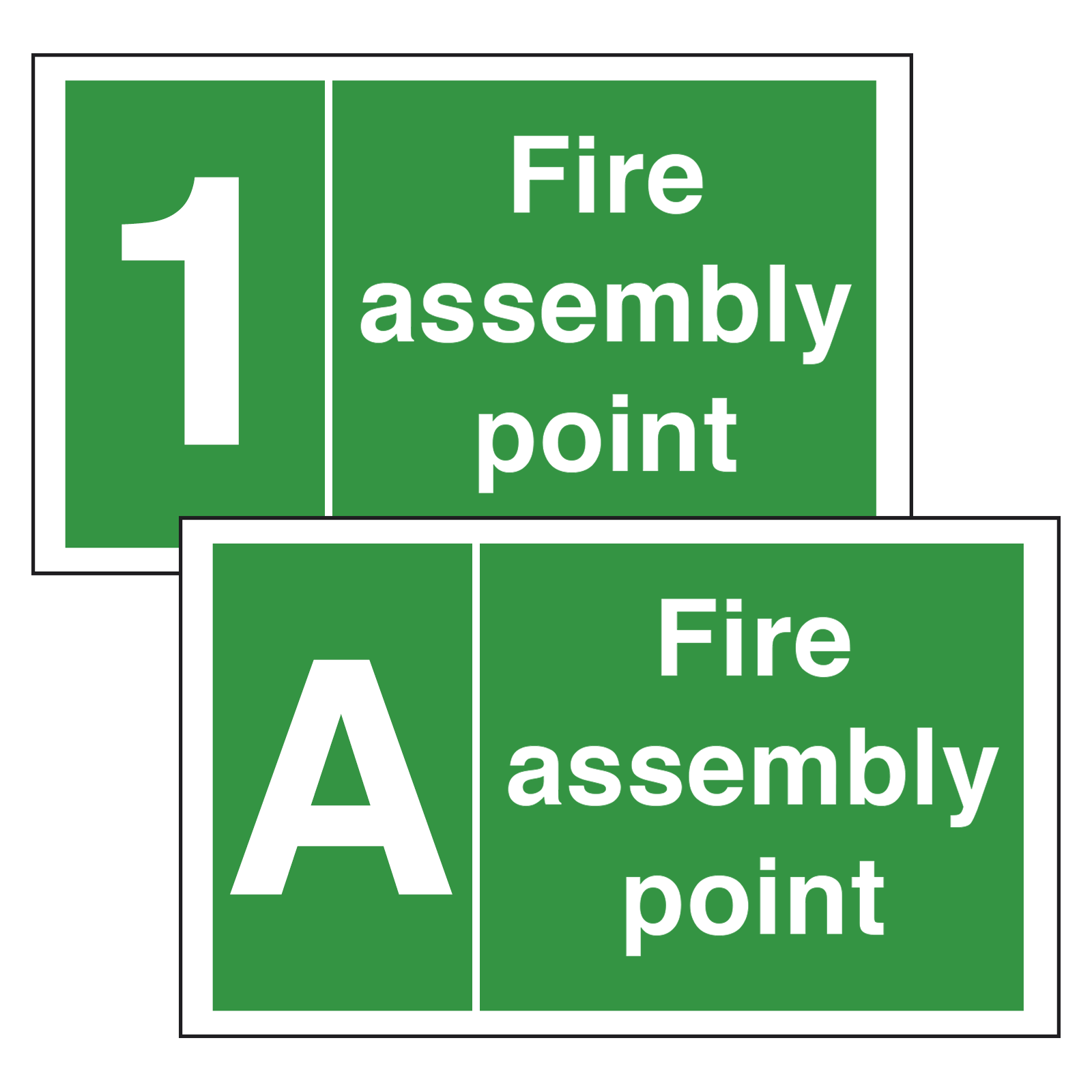 Fire Assembly Point Zone Sign