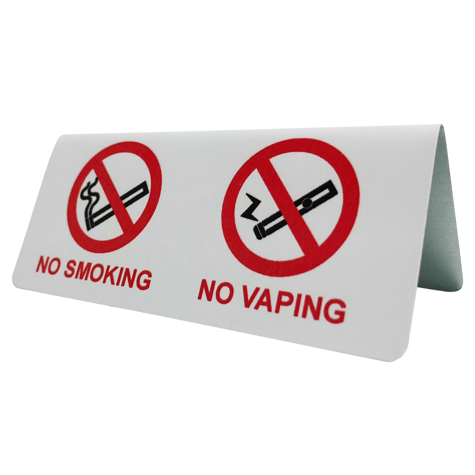 No Smoking No Vaping Countertop Notice