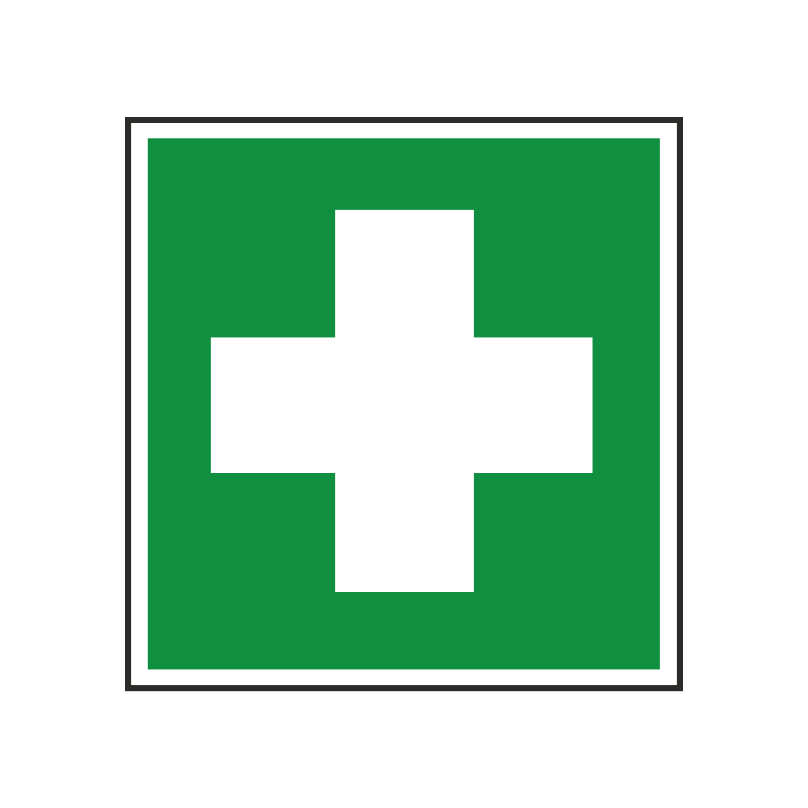 First Aid Symbol Sign