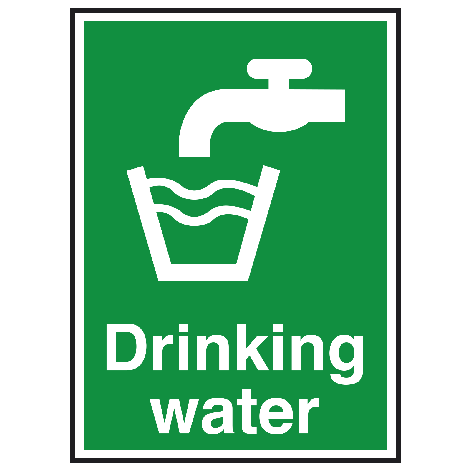 Drinking Water Sign