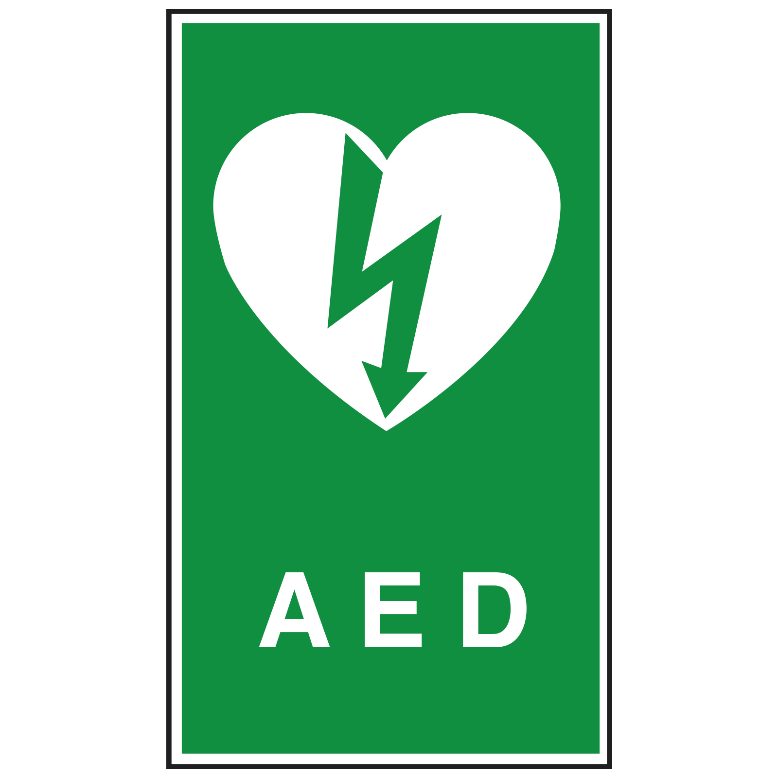 aed-symbol-sign