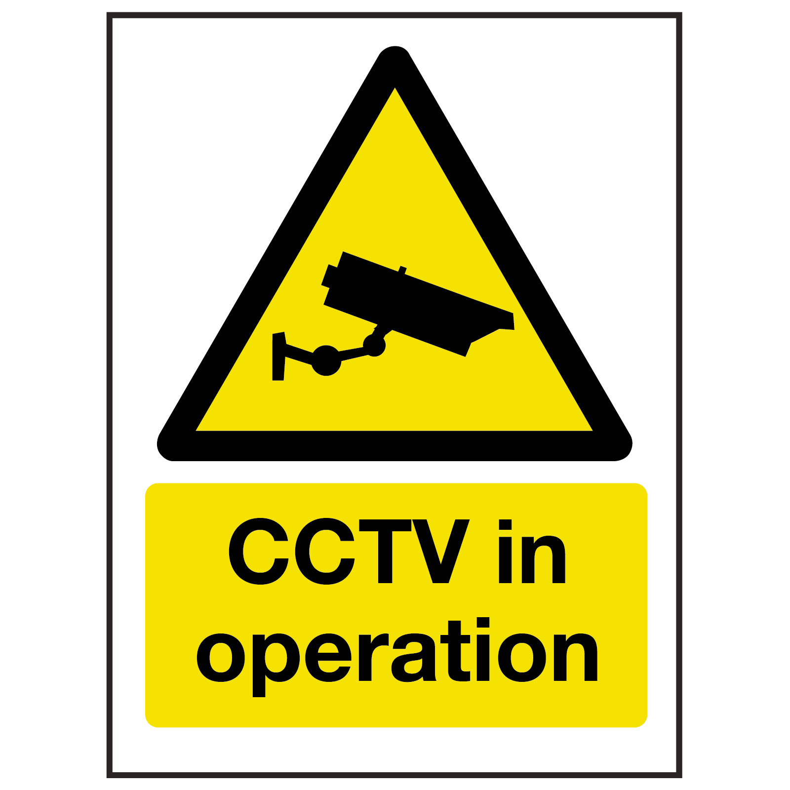 CCTV in Operation Sign