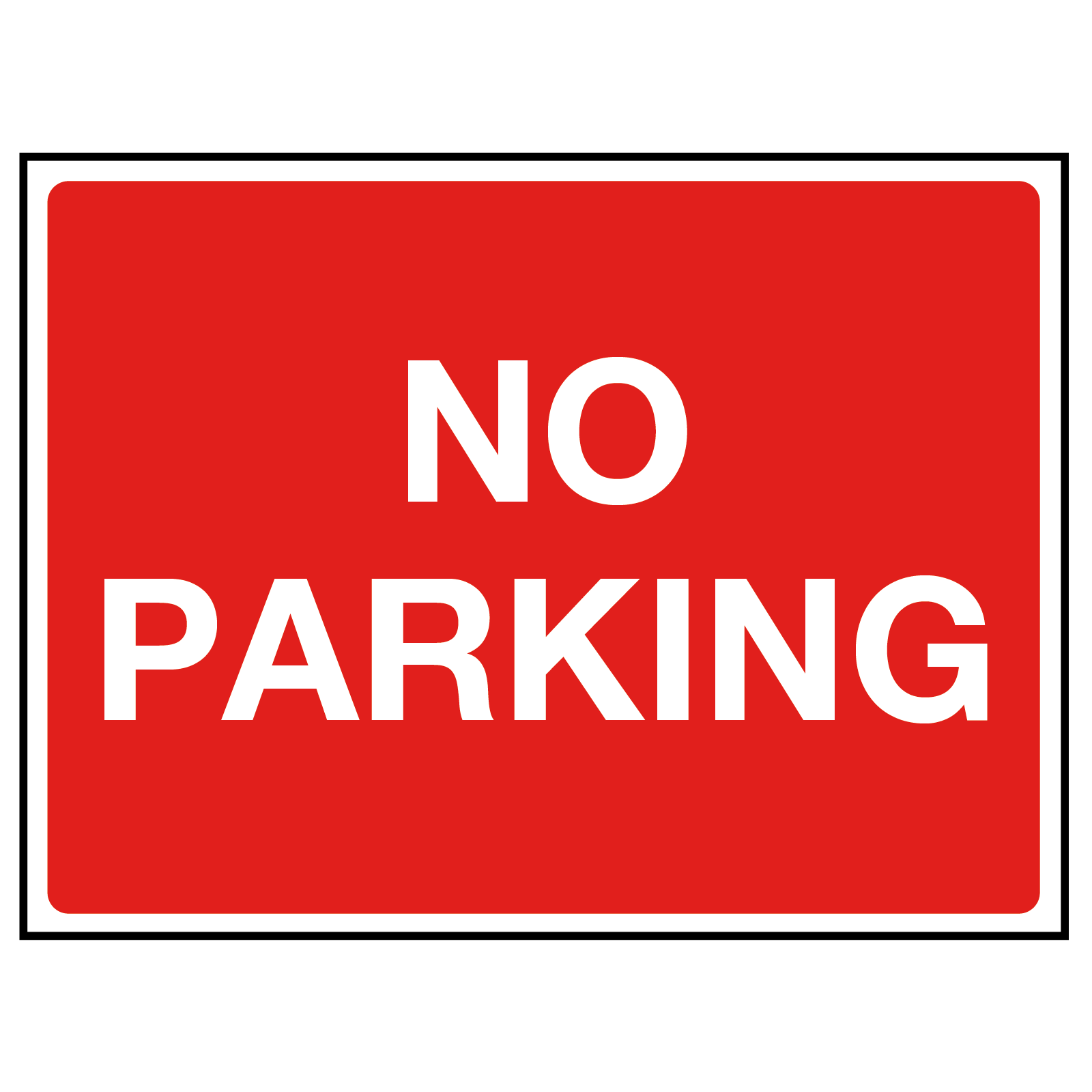 No Parking Car Park Sign