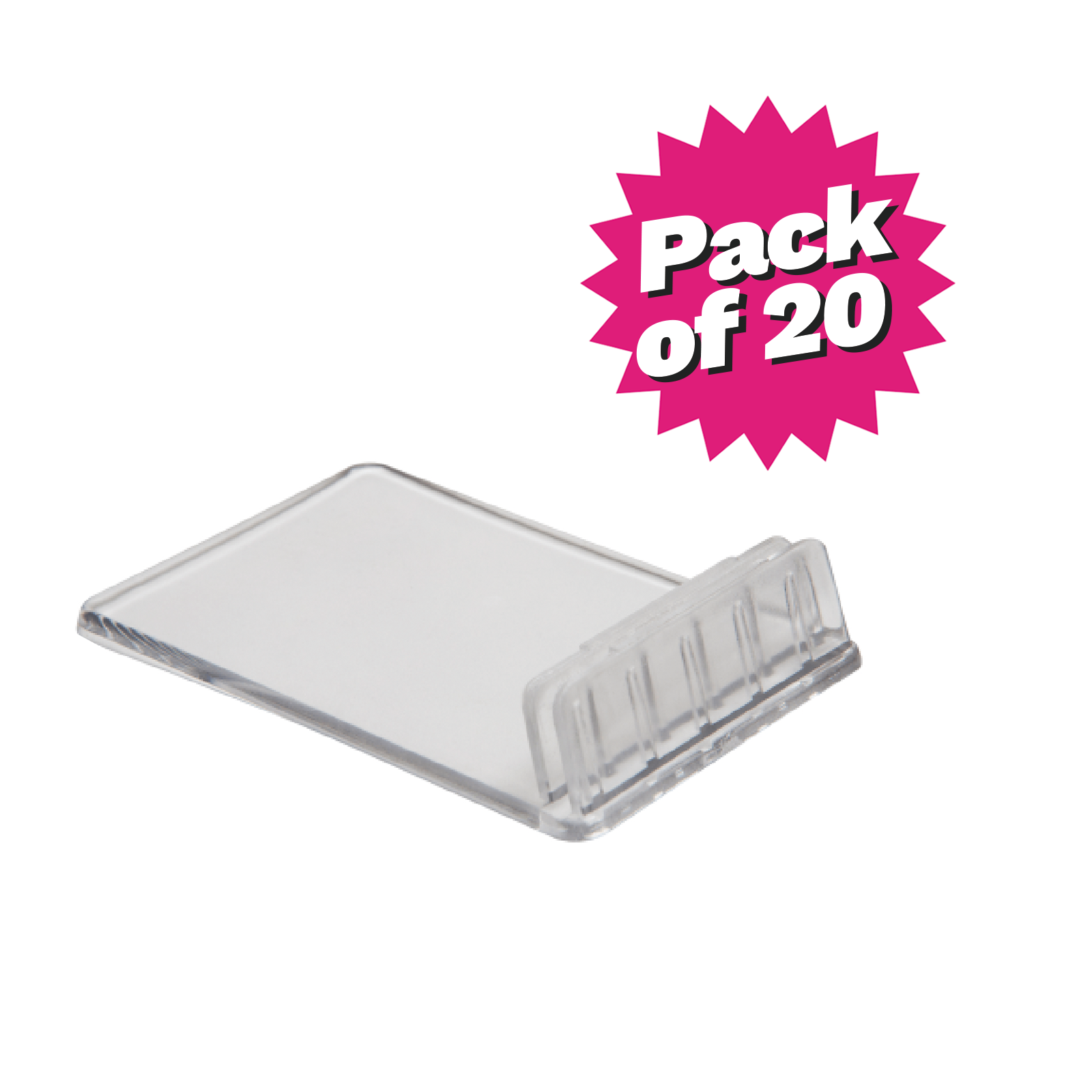 Angled Ticket / Card Holder Pack