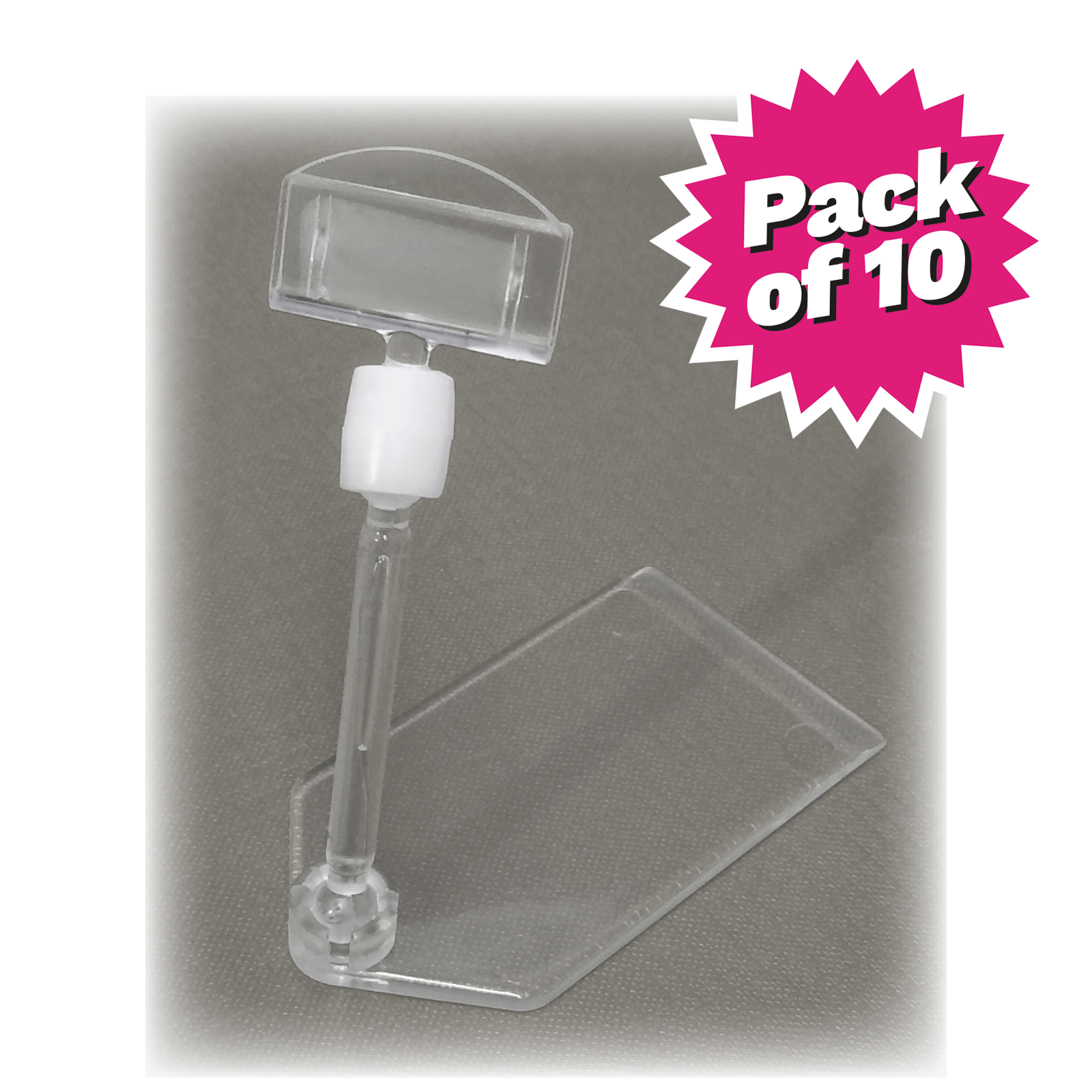 MultiAngle Price Ticket Holders Ticket Holder with Stand Catersigns