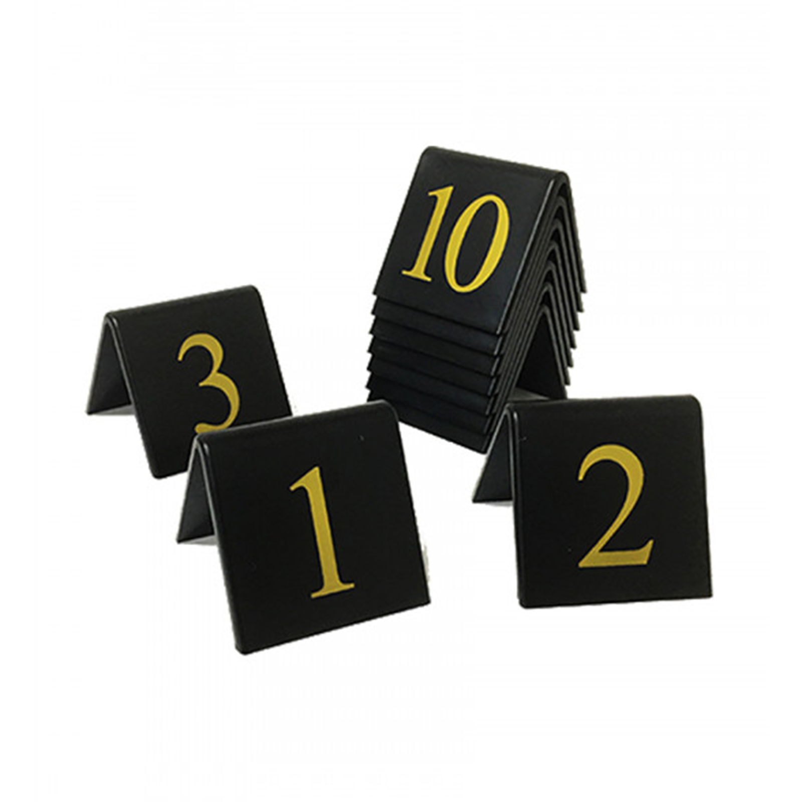 PLASTIC TABLE NUMBERS SET 11 TO 20 Restaurant cafe 