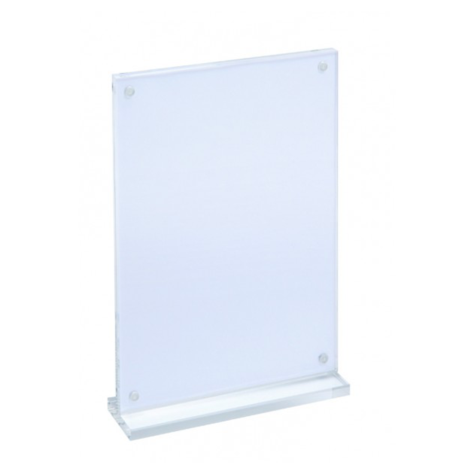 Acrylic TStand Poster Holder