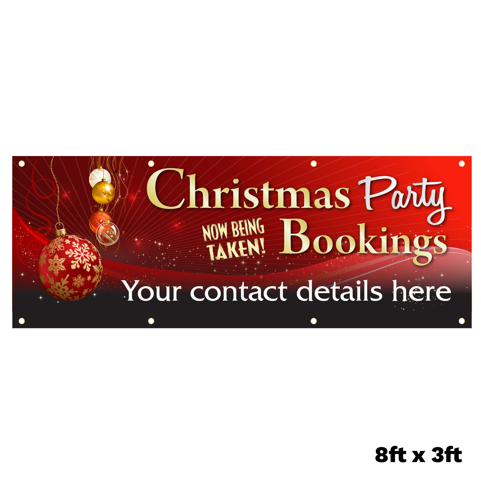 Christmas Party Banners