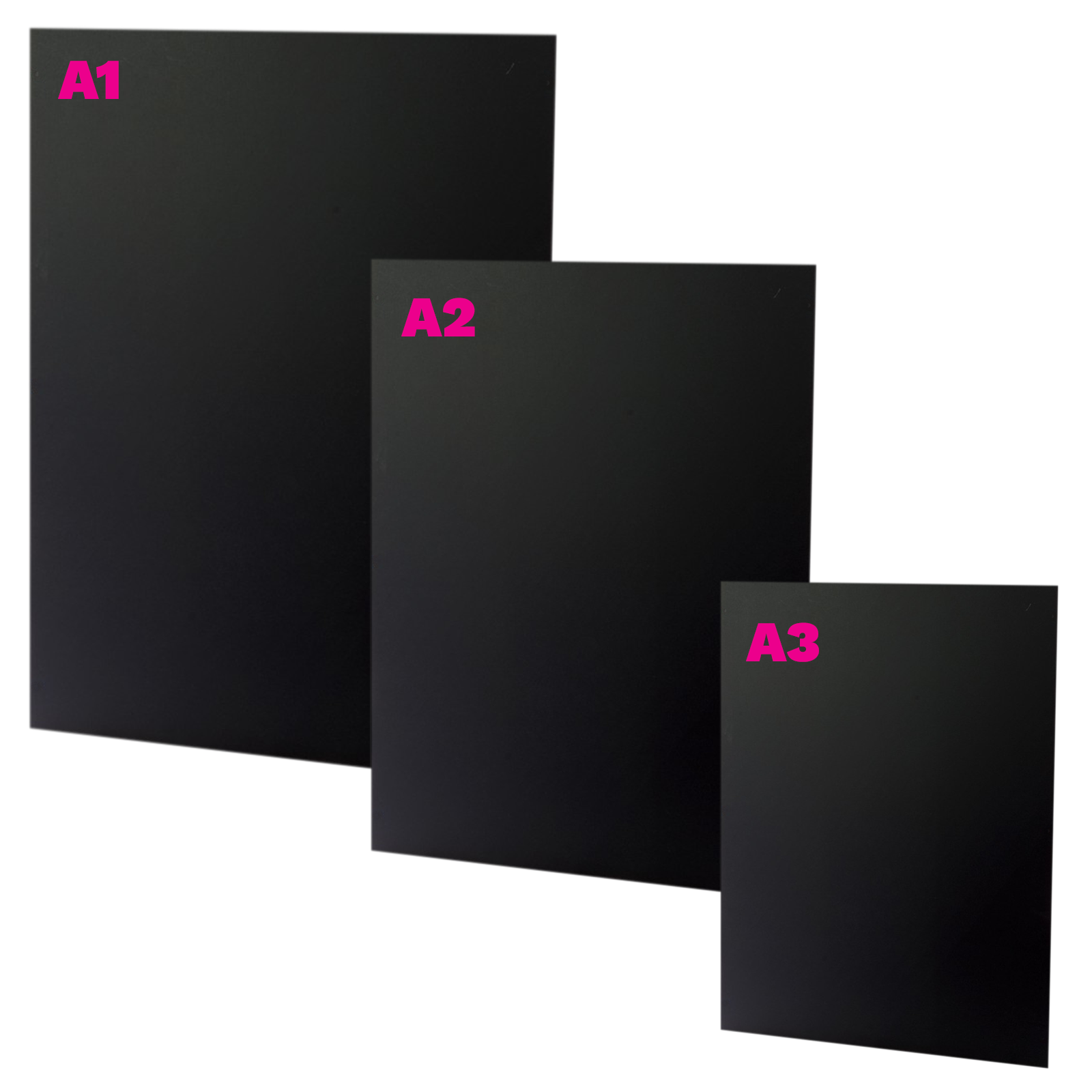 Unframed Chalkboard Wall Panel Available In A3 A2 A1 Size