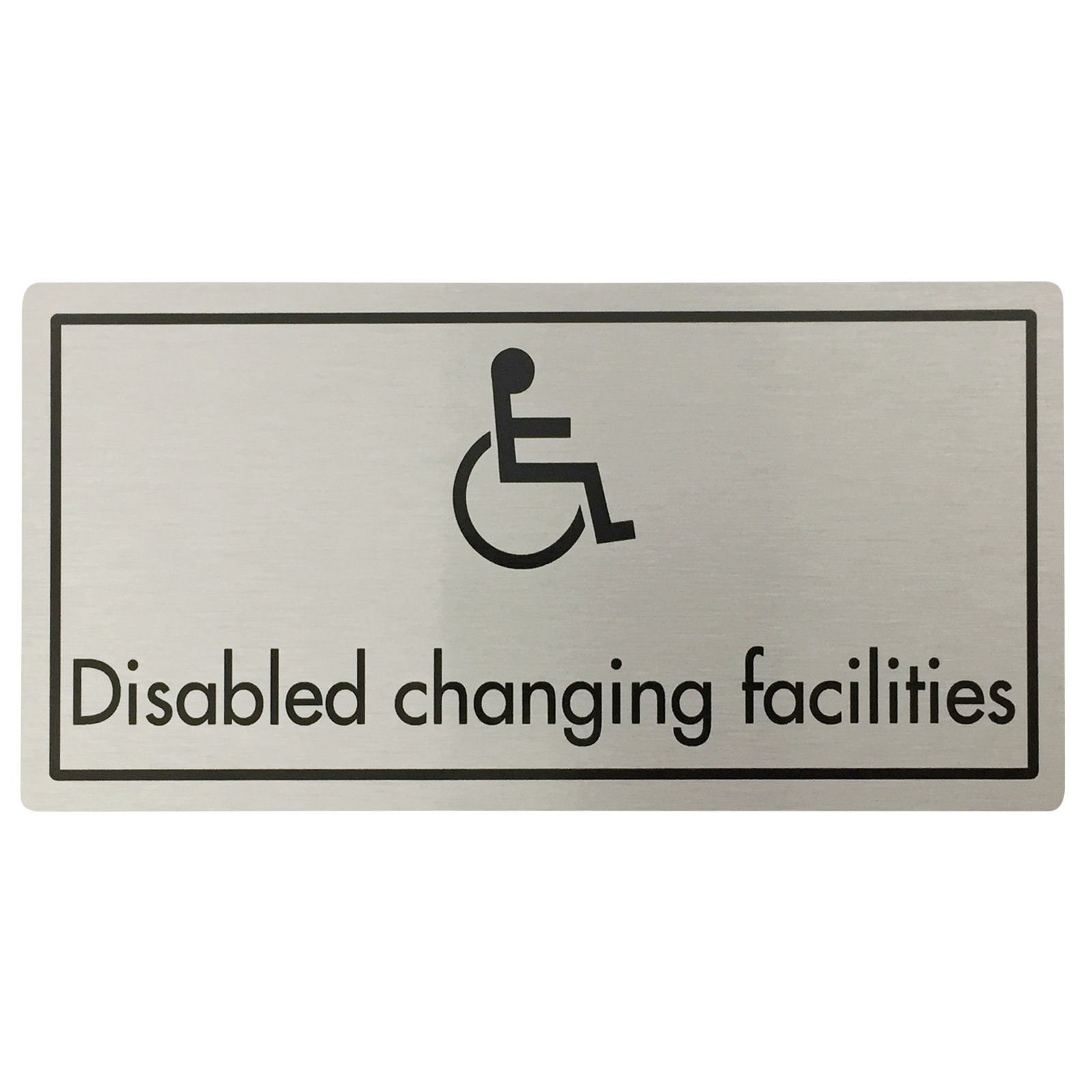 Disabled Changing Facilities Door Sign