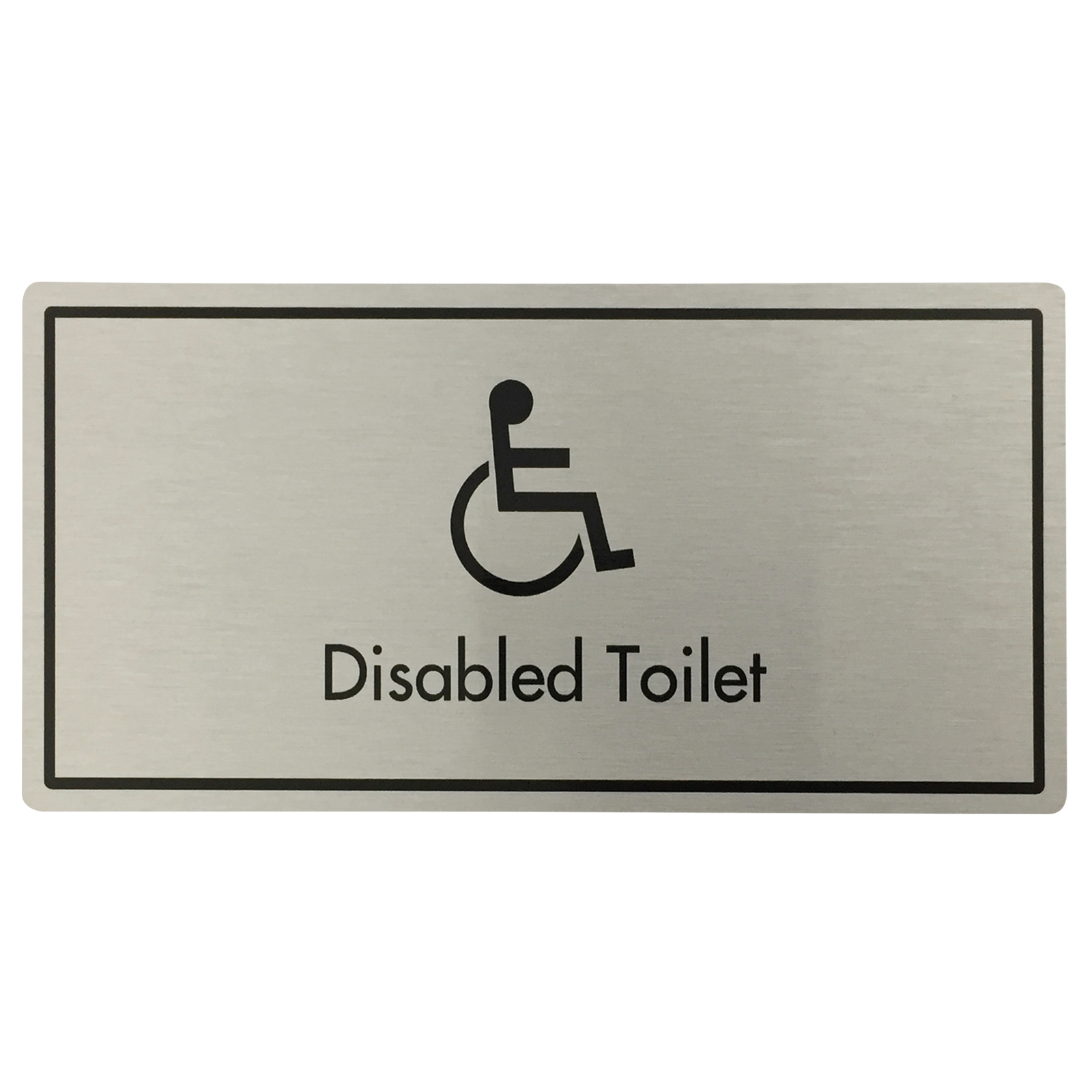 Disabled Toilets Door Sign