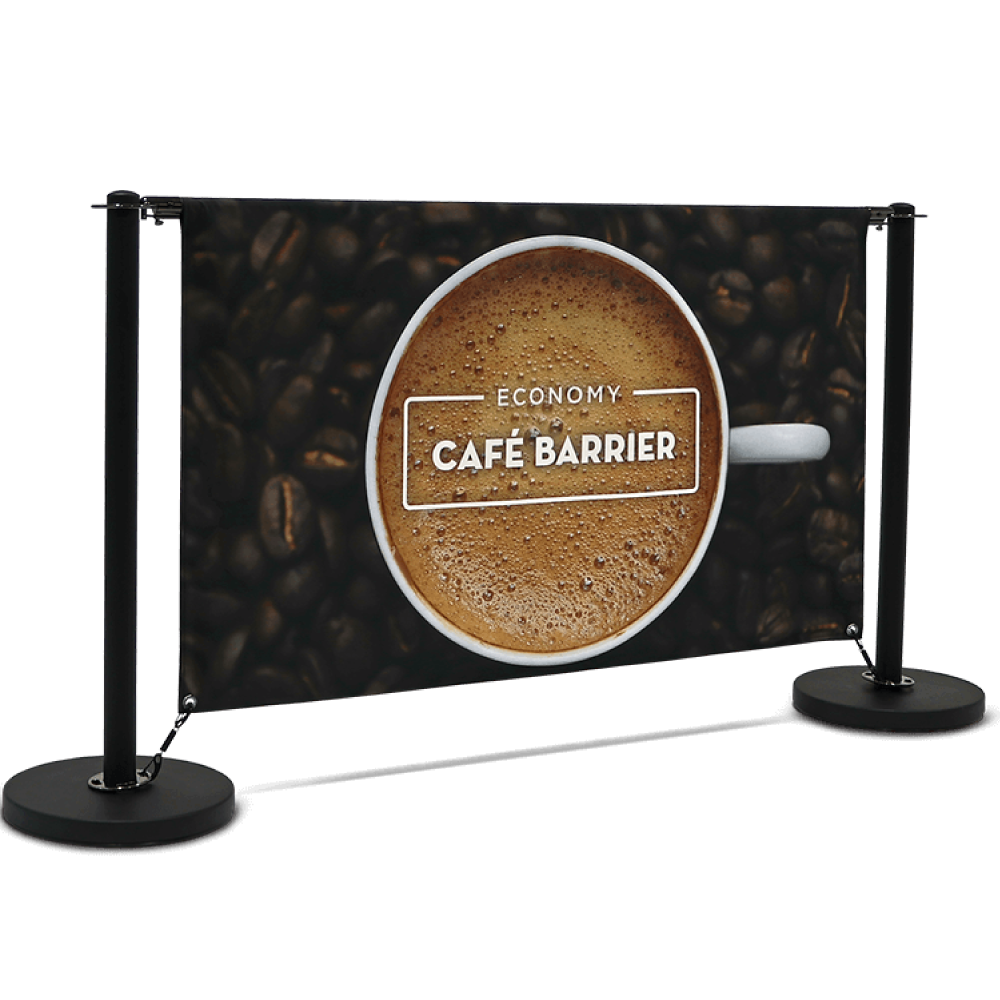 Economy Café Barrier 1500mm Full Kit