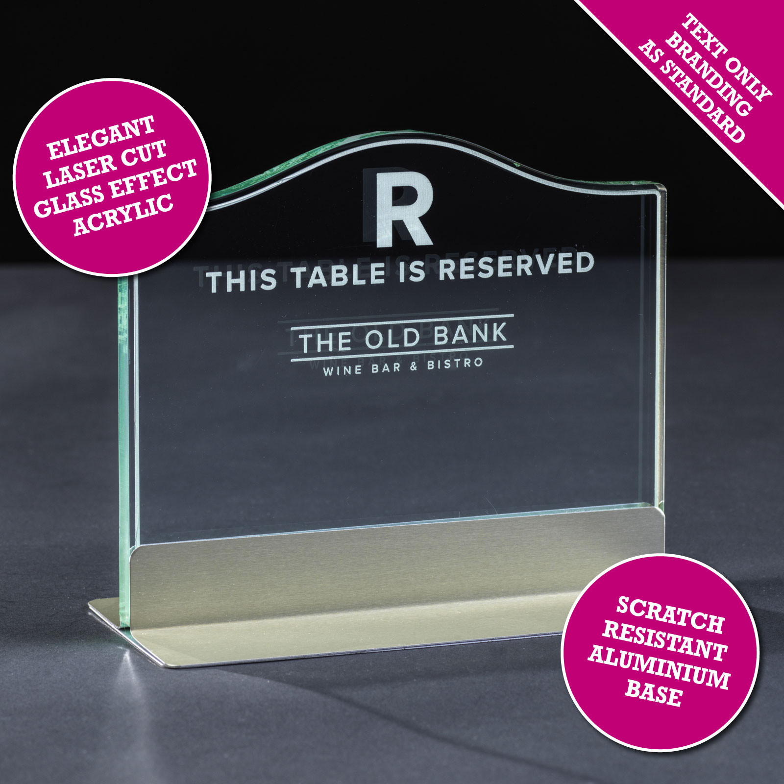  Emerald Monument Reserved Table Notice
