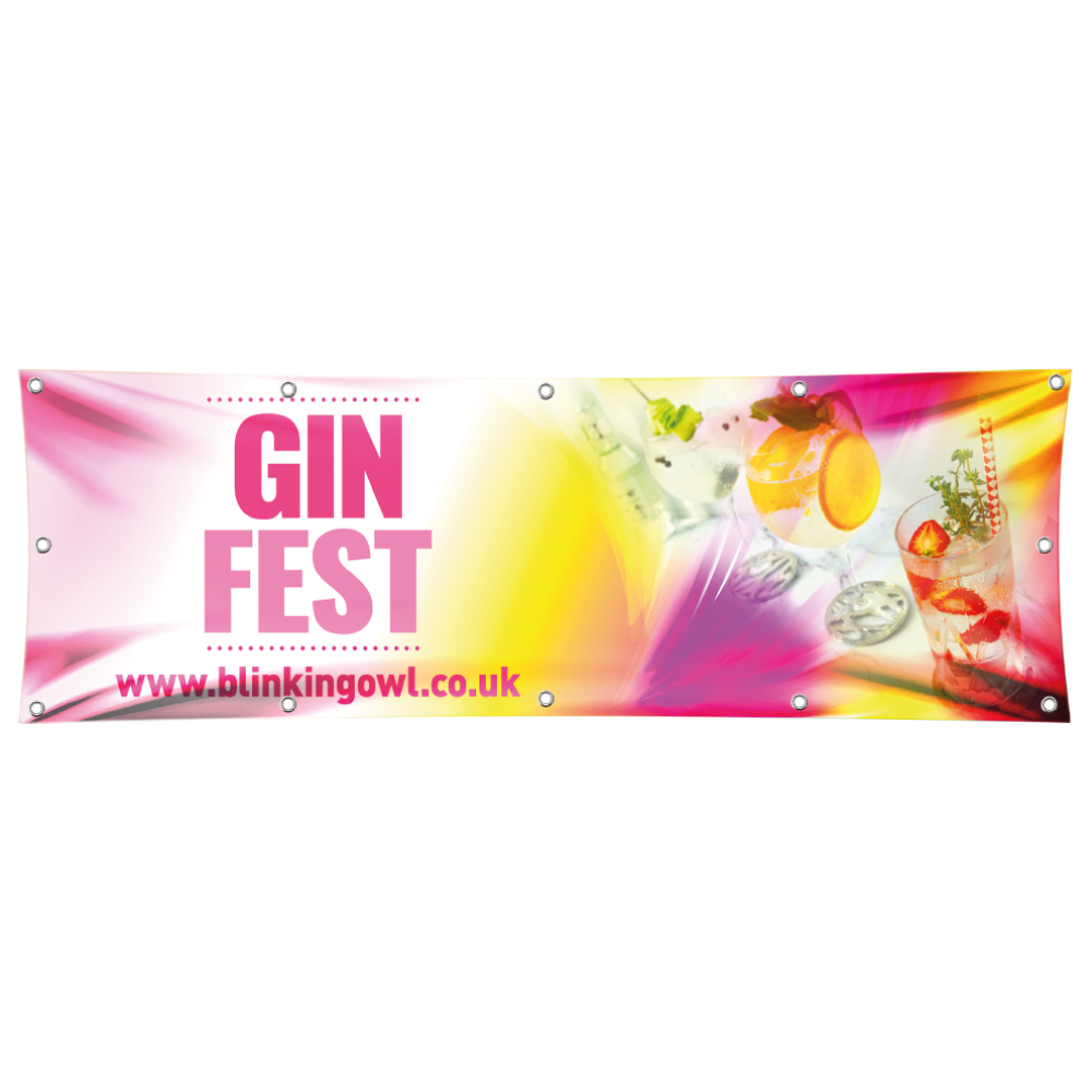 Gin Festival Pub Banner