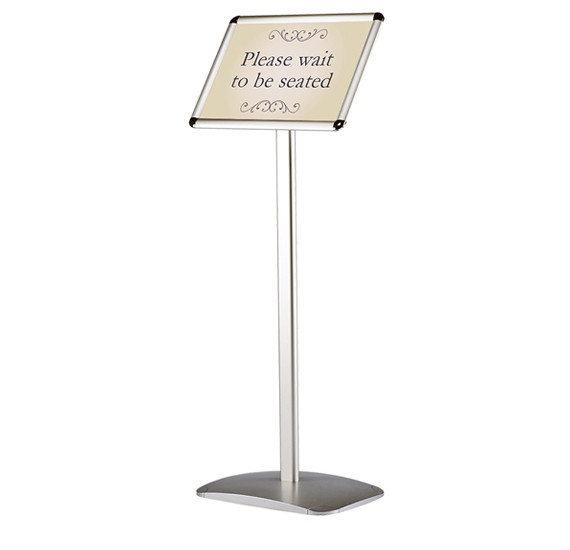 A4 size - Decorative Freestanding information menu stand