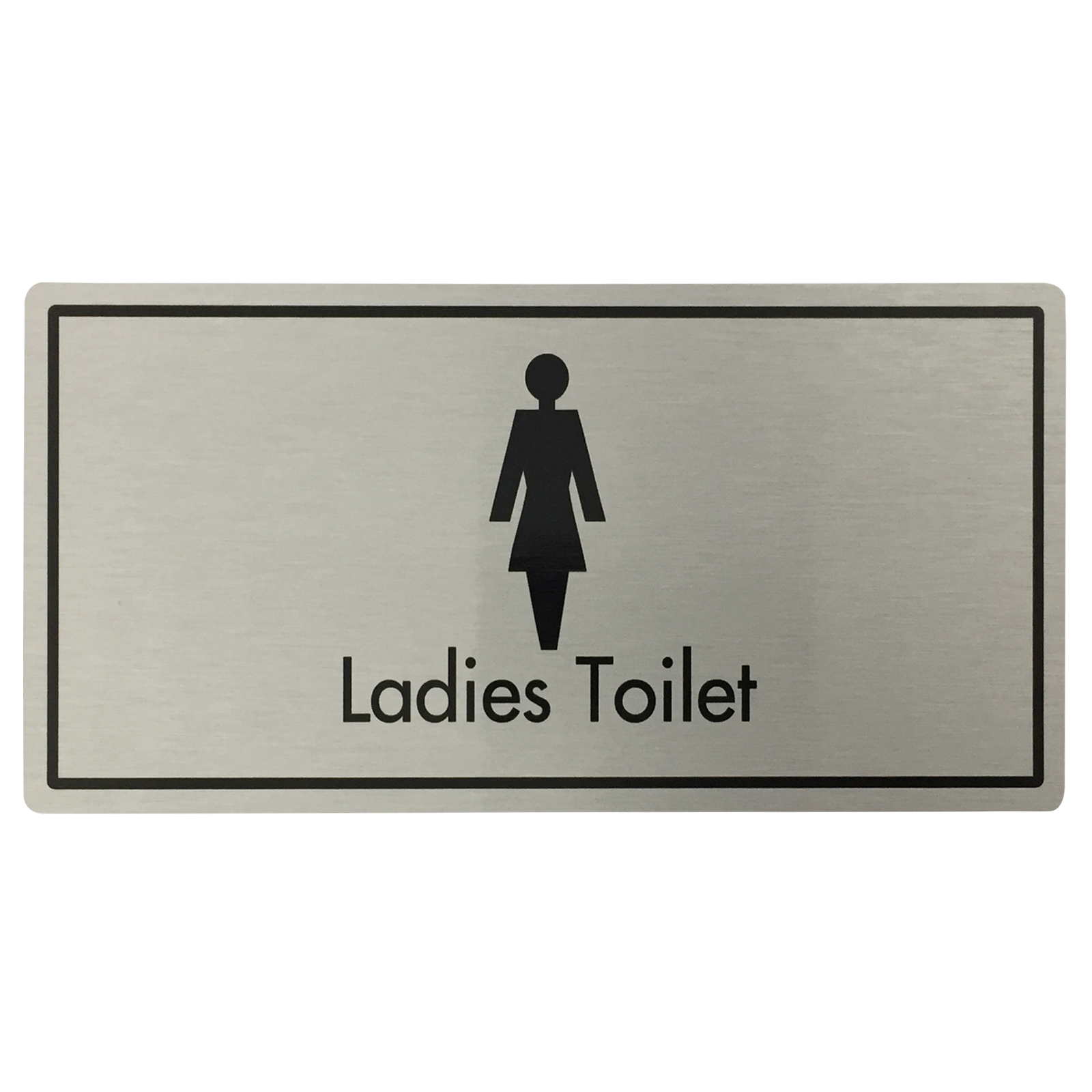 Ladies Toilets Door Sign