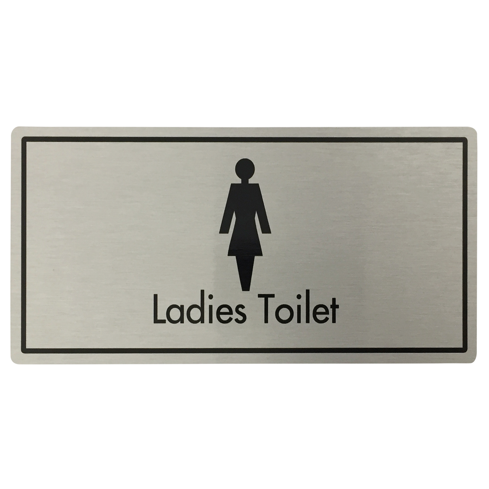Toilet store door signs