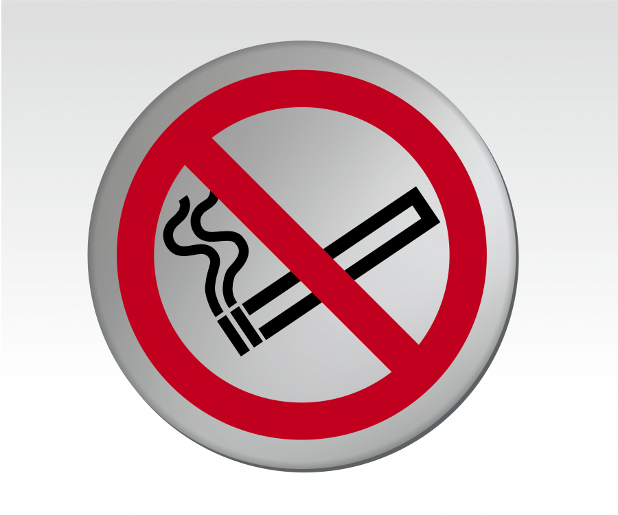No Smoking Symbol Disc
