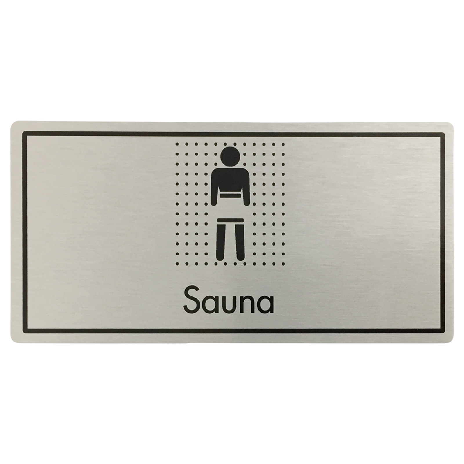 Sauna Door Sign