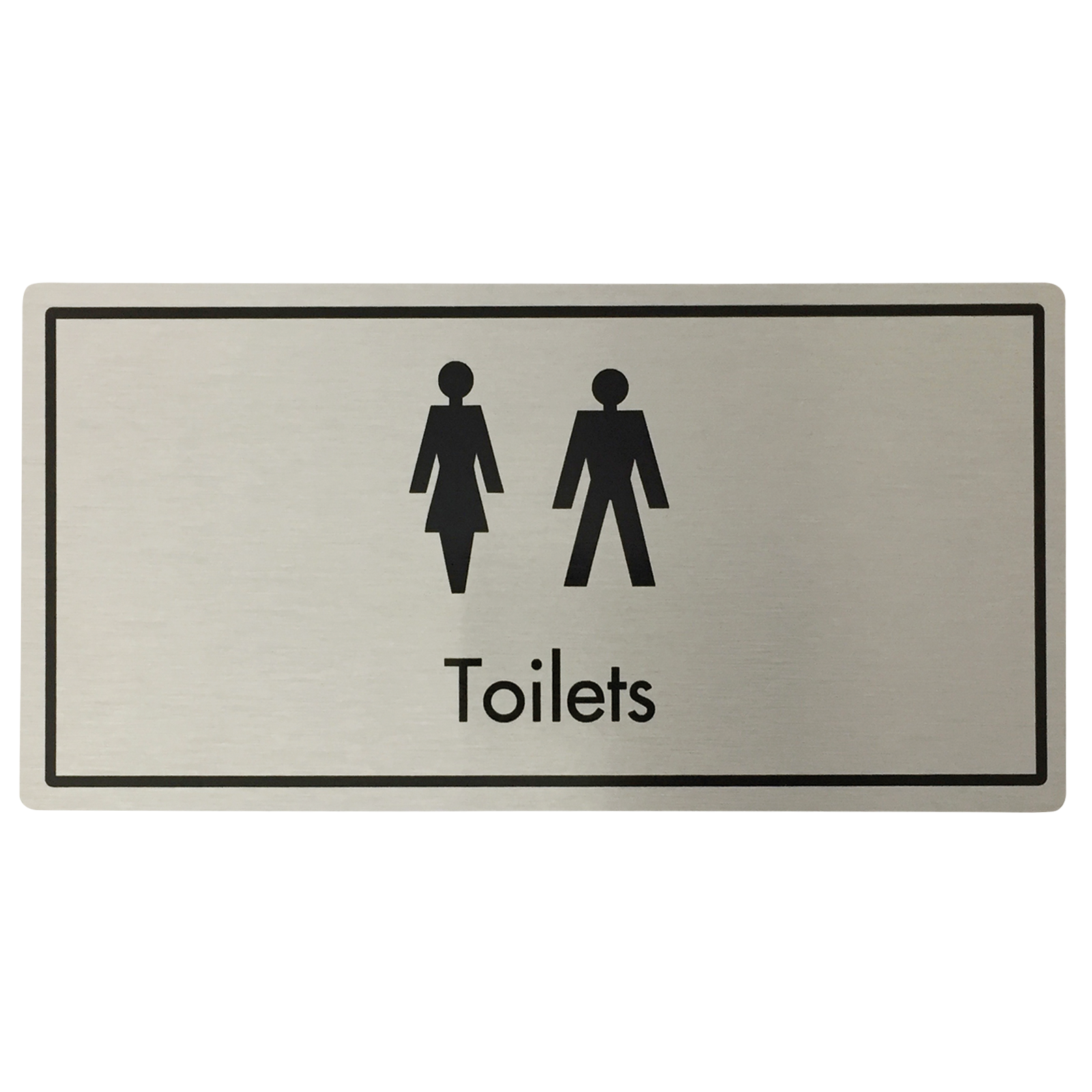 Generic Toilets Door Sign