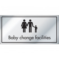 Baby Change Facilities Door Sign