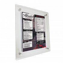 Wall Mounted Menu Holder