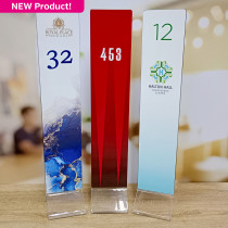 Custom Printed Extra Tall Function Room Table Notices - Full Colour