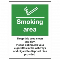 Smoking Area Sign
