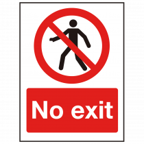 No Exit Sign