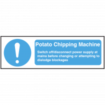 Potato Chipping Machine equipment safety Notice