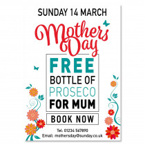 Mothers Day Book Now Poster