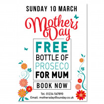 Mothers Day Book Now Poster