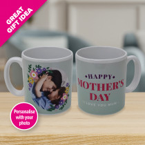 Happy Mothers Day Personalised Photo Mug 