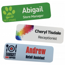 Staff Name Badges - 76 x 25mm