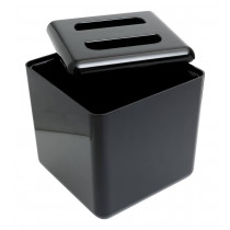 Insulated Ice Bucket - Square / Black 