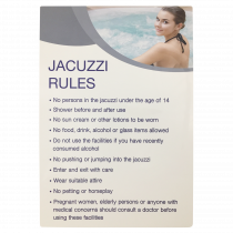 Jacuzzi Rules Notice